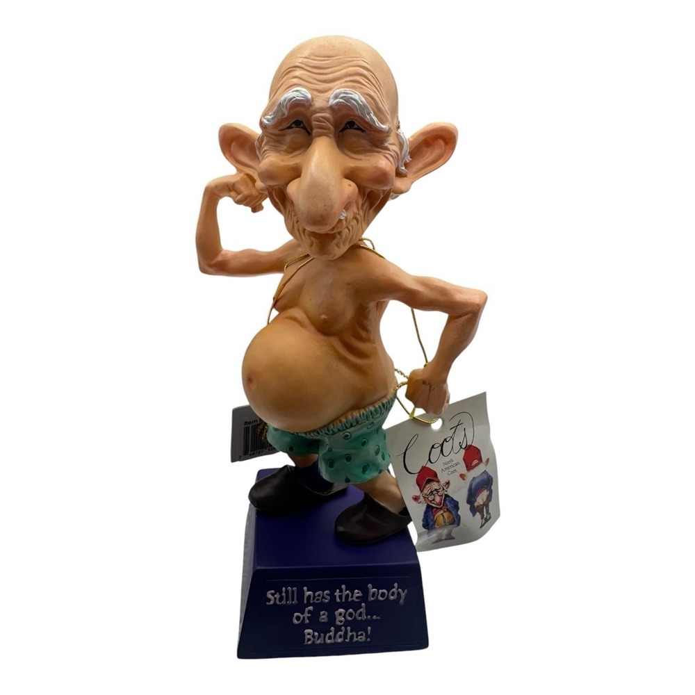 Coots Westland Giftware "Buddha Belly" Still Has The Body Of A God No. 12633